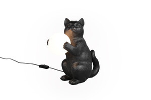Lampe de Table GATIO Chat Noir Déco Design - R56621002