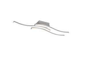 Plafonnier ROUTE Nickel Mat 3 Lumières LED 4000K - R62473407