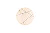 Plafonnier LED grand rond blanc TIBOR