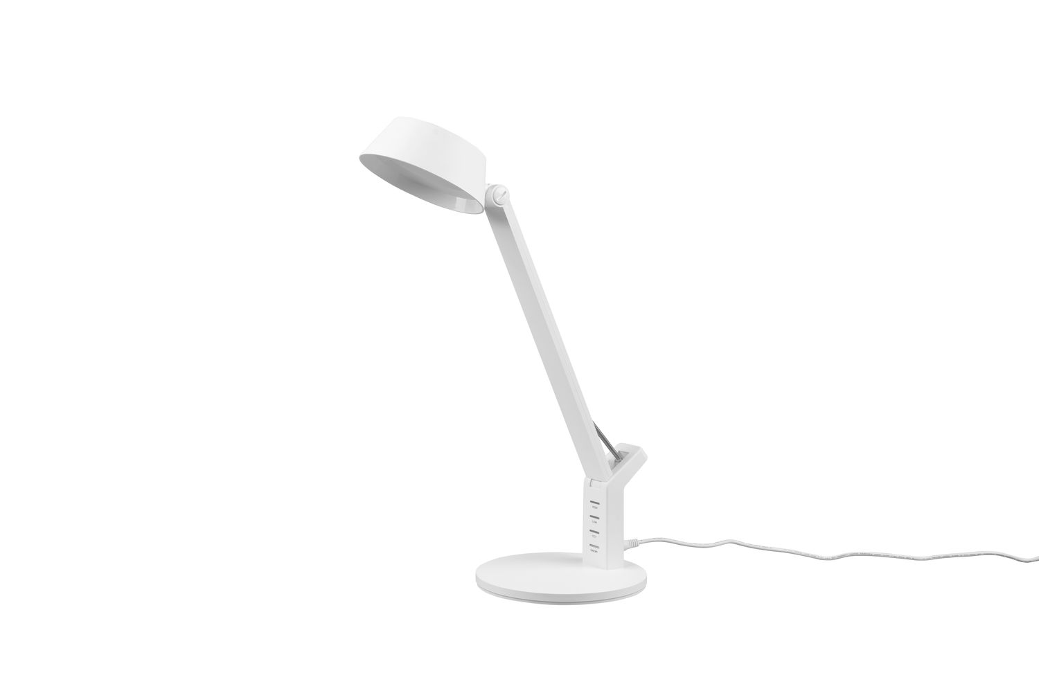 Lampe bureau Led articulée AVA blanc à poser