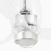 ETERFAN M – Ventilateur de plafond transparent connecté avec LED 16W 3000°K