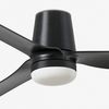 Ventilateur de plafond noir PUNT TUB – Silencieux, lumineux et efficace