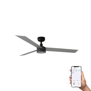 CRUISER L – Ventilateur plafond design 132 cm LED, app Wiz et télécommande