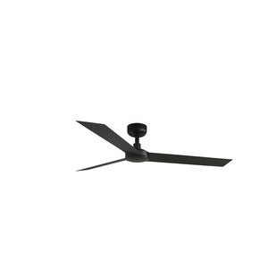 Ventilateur de plafond CRUISER L noir mat et télécommande