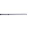 Lustre linéaire tige PURE-LITE finition Acier Tactile