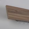 Applique rectangulaire Led PALMA en bois natuel finition Bois naturel