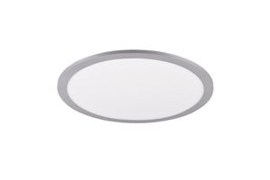 Plafonnier LED rond titane TIBERIUS 20W