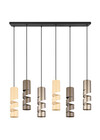 STREAM Suspension 6xGU10 metal multicolore ref. 364000617