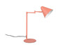 Lampe à poser TRIO COSIMA 563900140 - Abricot, tête orientable et bras articulé