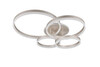 Plafonnier LED TRIO DRAKE 632210407 – Nickel mat, CCT & Télécommande