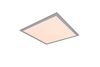 Plafonnier Led grand carré couleur titane GAMMA TrioLighting