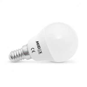 Ampoule sphérique LED 5.5W  E14 3000°K dimmable