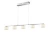 Lustre ALEGRO monte et baisse nickel mat 5L