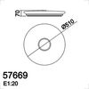 Plafonnier rond BERLINA 50W Led 4000°K