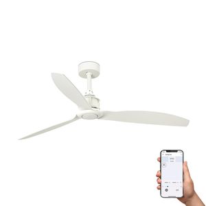 JUST FAN – Ventilateur plafond design industriel avec gestion WiZ Smart