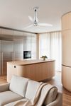 ETERFAN M – Ventilateur de plafond transparent connecté avec LED 16W 3000°K