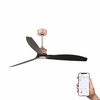 JUST FAN – Ventilateur plafond design industriel avec gestion WiZ Smart