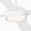 Ventilateur de plafond HYDRA L blanc et télécommande