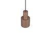 Suspension cylindrique AGUDO 1*E27 finition Café