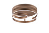 Plafonnier Trio Marnie 644110165 - LED 58 W dimmable - café