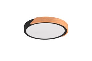 Plafonnier Led cercle noir mat JANO TrioLighting