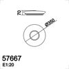Plafonnier rond BERLINA 24W Led 4000°K