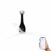 ETERFAN M – Ventilateur de plafond noir brillant connecté Wiz Smart