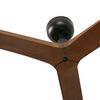 Ventilateur de plafond KLIM L noir/noyer connecté WIZ télécommande