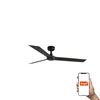 Ventilateur de plafond CRUISER L noir mat app TUYA et télécommande