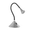  Lampe de bureau LED flexible CALA grise à poser