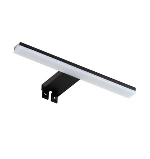 Applique Led de miroir pour Salle de bain IP44 4.000°K noire