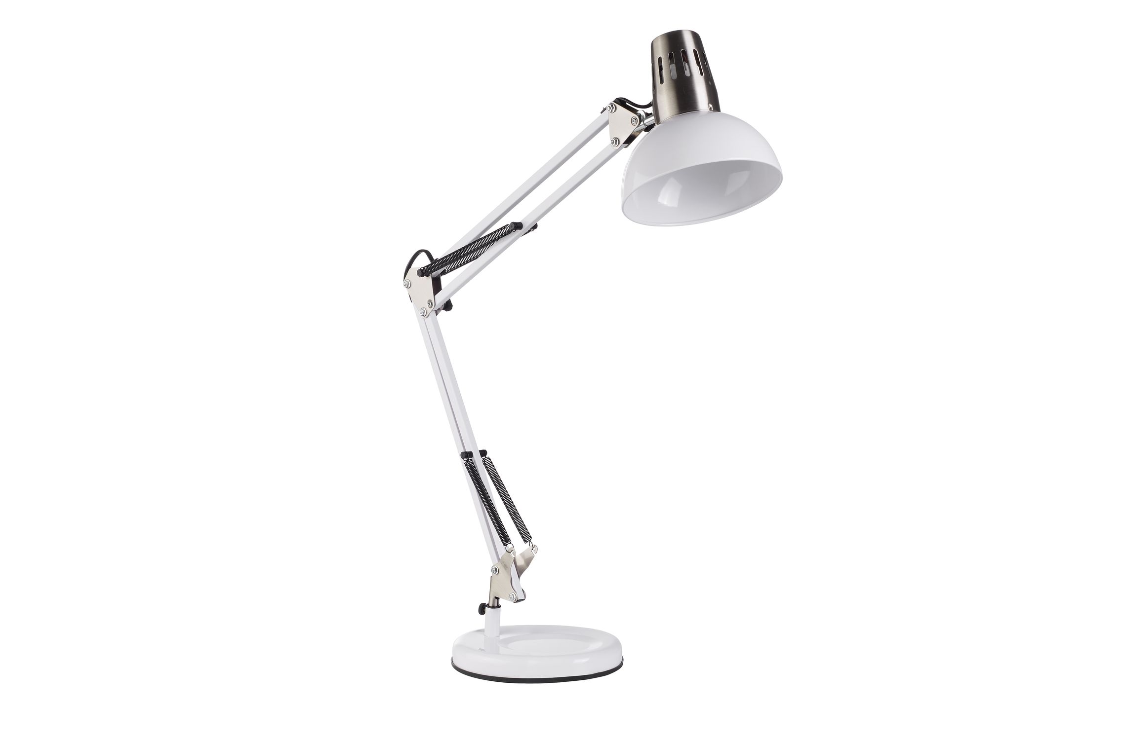 Lampe de bureau blanche Gru 1 ampoule