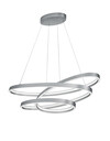 Suspension CIOLA LED Nickel Mat L115cm - 377210107