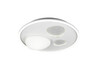 lafonnier LED TRIO PEBBLE 643110131 - Blanc Mat, Ø 50 cm, CCT et Télécommande