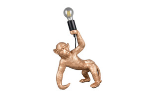 Lampe BOBO TRIO R56561079 – singe doré décoratif pour table