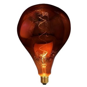 Ampoule 165mm cuivré filament hélice Girard Sudron