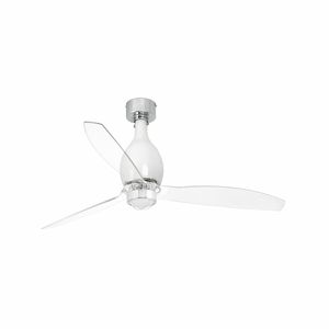 MINI ETERFAN – Ventilateur de Plafond blanc brillant avec Led au Design Contemporain