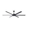Ventilateur de plafond Rotterdam 20 XL noir avec Led et  télécommande