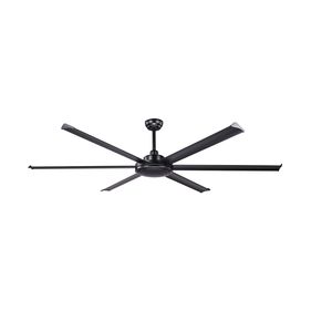 Ventilateur de plafond Rotterdam 20 XL noir avec télécommande