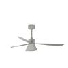 AMELIA CONE LED ventilateur plafond design gris– télécommande, 6 vitesses, pour pièces 17–28 m²