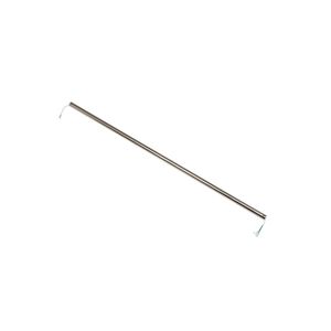 Tige rallonge 122cms nickel mat pour ventilateur